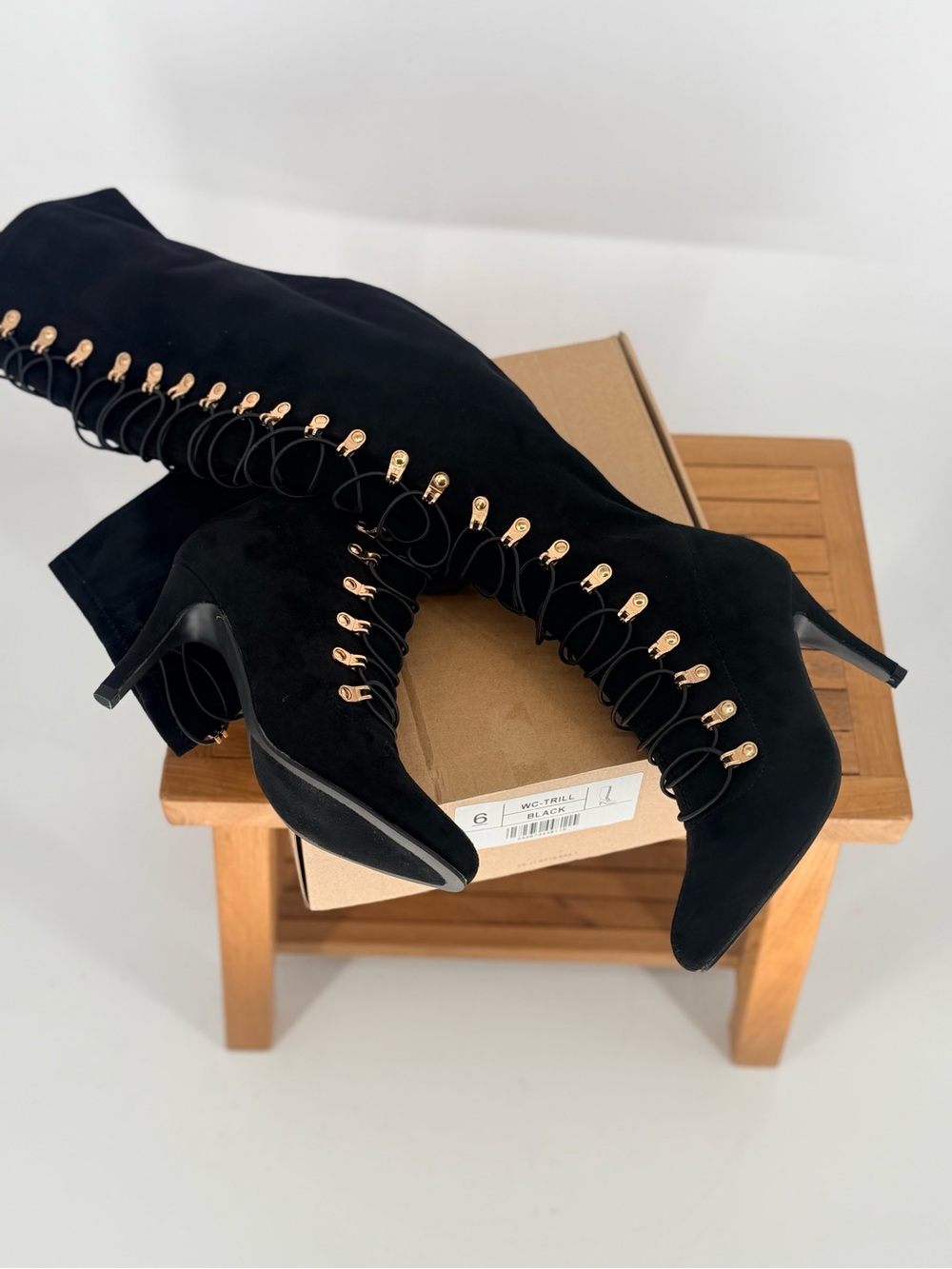 New journey collection Knee-High Heeled Boot size 6